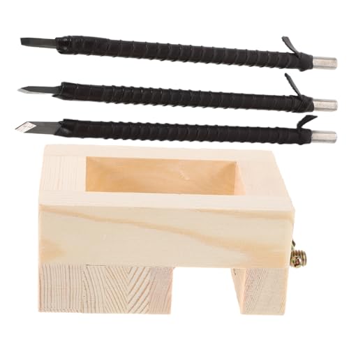 ARTIBETTER Handgefertigtes Holzschnitzmesser Set Wolframstahl Gravurwerkzeug mit Vielseitigen Klingen Ergonomisch Langlebig Präzise für Holz Stein und Anfänger Schnitzkit ARTIBETTER Handgefertigtes Holzschnitzmesser Set Wolframstahl Gravurwerkzeug mit Vielseitigen Klingen Ergonomisch Langlebig Präzise für Holz Stein und Anfänger Schnitzkit von Artibetter
