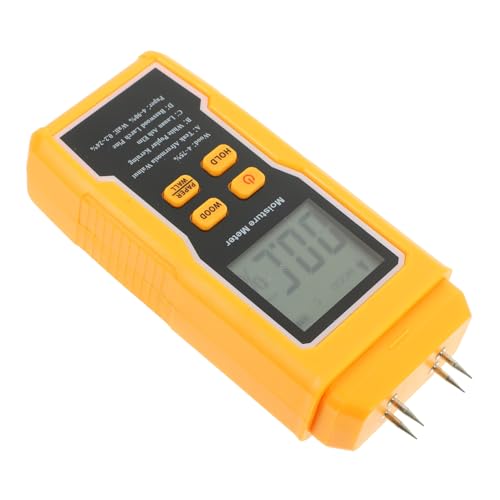 Artibetter Holzfeuchtemessgerät Mit Lcd-display Digitales Feuchtigkeitsmessgerät Für Holz Böden Karton Papier Gebäude Wand Und Klebeplatten Mit Holzfeuchtemessung Und Papiermodus Artibetter Holzfeuchtemessgerät Mit Lcd-display Digitales Feuchtigkeitsmessgerät Für Holz Böden Karton Papier Gebäude Wand Und Klebeplatten Mit Holzfeuchtemessung Und Papiermodus von Artibetter