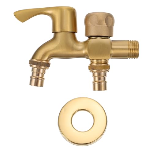 ARTIBETTER Kupfer Wasserhahn Dual auslauf Ventil Einhebel Mehrzweck Wasserhahn für Haus Küche Bad Einfache Installation Langlebig von Artibetter