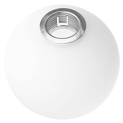 ARTIBETTER Ersatz Lampenschirm für Pendelleuchten Milchweißer Kugellampenschirm für Kronleuchter und Tischlampen Langlebig und Elegante von Artibetter