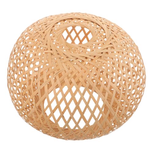 ARTIBETTER Lampenschirm Handgefertigt Langlebig Warmes Lichtschutz cover Vielseitig für Pendelleuchte Deckenlampe Hotel Restaurant Wohnzimmer Geeignet Natural von Artibetter