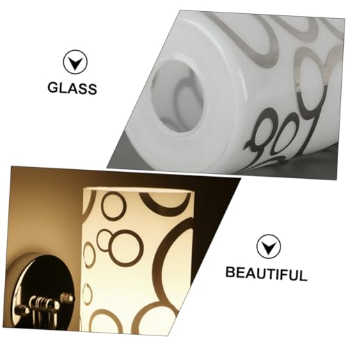 ARTIBETTER Moderner Glas lampenschirm Ersatz für Wand Decken Pendelleuchten Staubschutz Dekorative Beleuchtung für Wohnzimmer Schlafzimmer Küche von Artibetter