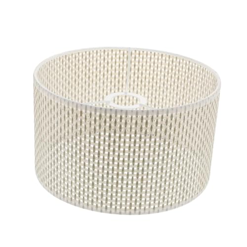 ARTIBETTER Modernes Rustikales Imitierendes Rattan lampenschirm dekor Beige Gewebter Lampenschirm für Tischlampen Dekorativer Langlebiger Lichtschutz mit Natürlichem Look von Artibetter