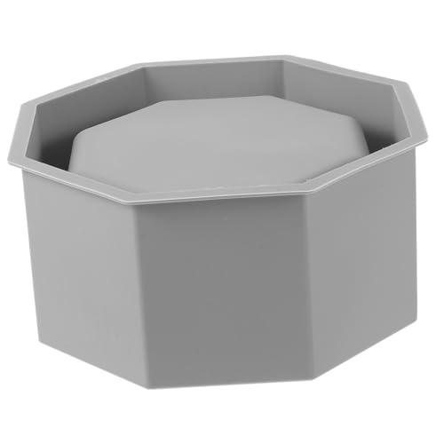 ARTIBETTER Silikonform Blumentopf Gießform DIY Sechseckiger Pflanztopf Form Wiederverwendbar Leicht zu Reinigen Handlich für Kreative Pflanzengefäße von Artibetter