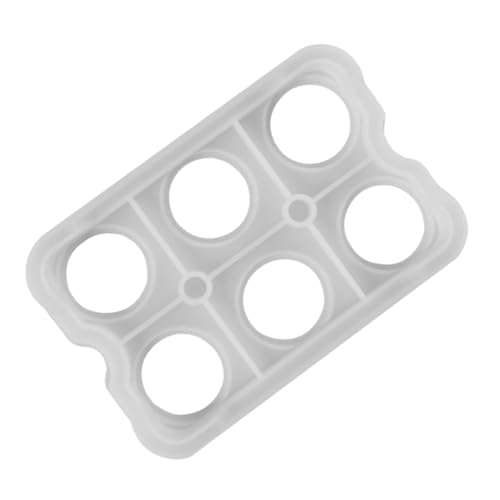 ARTIBETTER Silikonform Ei Ständer DIY Epoxidharz Gießform für Kristall Harz Basteln Silikonform Transparent Antihaftend Leicht zu Reinigen Flexibles Silikon für Kreative Epoxidkunst von Artibetter