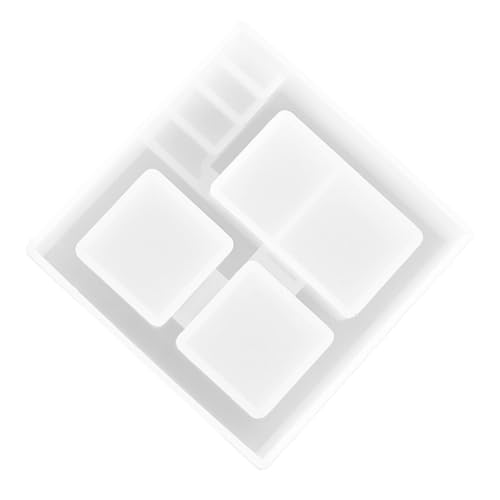 ARTIBETTER Silikonform für DIY Crystal Epoxy Gießform Kreative Langlebige Resin Form Hitzebeständig Leicht zu Reinigen für Bastelprojekte und Aufbewahrungsboxen von Artibetter