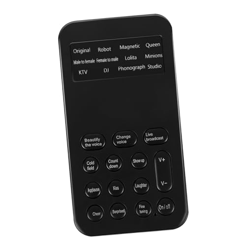 ARTIBETTER Mini Externe Soundkarte 8 Sound Effekte Voice Changer für Telefon Computer Voice Changer Soundkarte von Artibetter