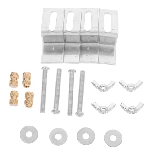 ARTIBETTER Unterbauspüle Clips aus Robustem Eisen mit Kompletter Befestigungsklammer und Schraubenset Einfache und Schnelle Montage für Küchenspülen und Schmale Schränke Langlebige ARTIBETTER Unterbauspüle Clips aus Robustem Eisen mit Kompletter Befestigungsklammer und Schraubenset Einfache und Schnelle Montage für Küchenspülen und Schmale Schränke Langlebige von Artibetter