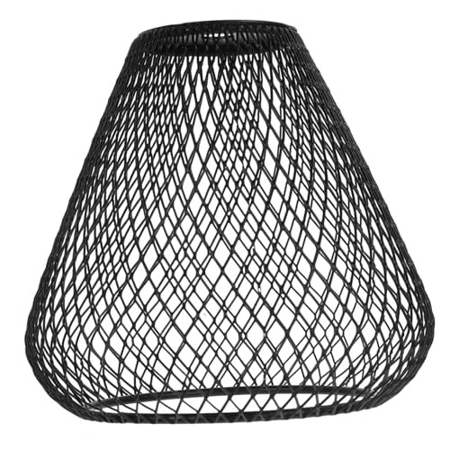 ARTIBETTER Vintage Metall Lampenschirm Hohler Lampenschirm aus Eisen im Gitterstil für Tischlampen Handgefertigt für Wohnzimmer und Arbeitszimmer Gleichmäßige Lichtverteilung und Vielseitige von Artibetter