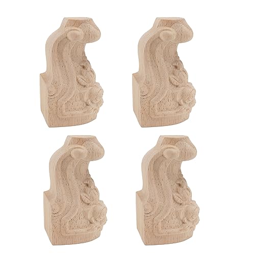 Artibetter 4stücke Holzbeine Für Möbel Europäischer Stil Geschnitzte Möbelfüße Geeignet Für Sofa Couchtisch Und Tv-Schrank Einfache Installation Langlebige Möbelbeine Aus Gummibaum Artibetter 4stücke Holzbeine Für Möbel Europäischer Stil Geschnitzte Möbelfüße Geeignet Für Sofa Couchtisch Und Tv-Schrank Einfache Installation Langlebige Möbelbeine Aus Gummibaum von Artibetter