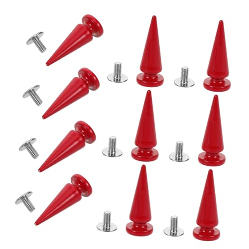 Artibetter 10 Stück Teiliges Baumförmige Metallspikes mit Schrauben Punk Nieten für DIY Lederhandwerk Kleidung Schuhe Taschen Modische Robuste und Langlebige Rivets Zubehör von Artibetter