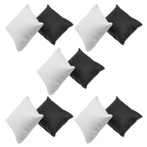 Artibetter 10 Stück Teiliges Schmuck Display Kissen in Schwarz und Weiß Stabiles Uhren Armbandkissen aus Weichem Material für Schmuckpräsentation im Einzelhandel Zuhause und Messen Artibetter 10 Stück Teiliges Schmuck Display Kissen in Schwarz und Weiß Stabiles Uhren Armbandkissen aus Weichem Material für Schmuckpräsentation im Einzelhandel Zuhause und Messen von Artibetter
