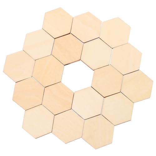 Artibetter 100 Stück Buchenholz Sechseckige Holzornamente zum Basteln Glatte Holzscheiben für DIY Handwerk Stabile Naturholzplatten für Hochzeit Geburtstag und Weihnachtsdekoration Artibetter 100 Stück Buchenholz Sechseckige Holzornamente zum Basteln Glatte Holzscheiben für DIY Handwerk Stabile Naturholzplatten für Hochzeit Geburtstag und Weihnachtsdekoration von Artibetter