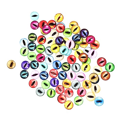 Artibetter 100stücke Runde Puppenaugen Aus Glas Augen Zum Basteln Für Puppen Simulation Eye Patches Mit Gemischtem Stil Zubehör Für Puppen Zum Selbermachen von Artibetter