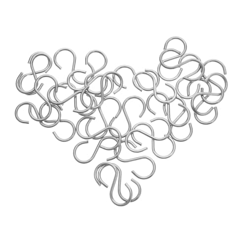 Artibetter 100 Stück Hochtemperatur S-haken aus Hitzebeständiger Legierung Keramik Brennofenhaken für Schmuckherstellung und Glasverschmelzung Zubehör für Keramik und Ofen Artibetter 100 Stück Hochtemperatur S-haken aus Hitzebeständiger Legierung Keramik Brennofenhaken für Schmuckherstellung und Glasverschmelzung Zubehör für Keramik und Ofen von Artibetter