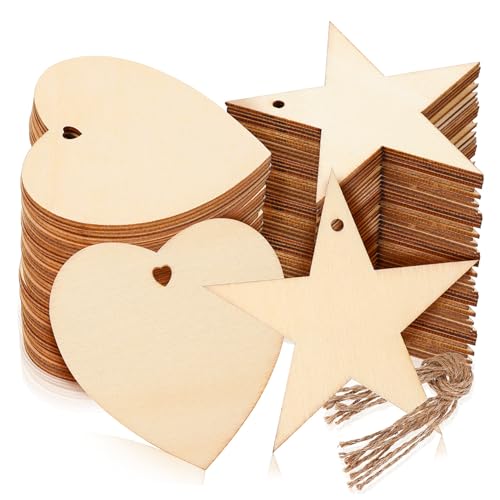 Artibetter 100 Stück Teiliges Holzanhänger mit Löchern zum Basteln Herzformen Blanko Naturbelassen Glatte Oberfläche Vielseitig für Dekoration Diy-bastelprojekte und Geschenkanhänger Artibetter 100 Stück Teiliges Holzanhänger mit Löchern zum Basteln Herzformen Blanko Naturbelassen Glatte Oberfläche Vielseitig für Dekoration Diy-bastelprojekte und Geschenkanhänger von Artibetter