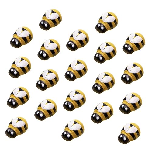 Artibetter 100stücke Holzbienen-Verzierungen Selbstklebend Honigbiene Garten Deko Mini Holzbiene DIY Zubehör Für Handytaschen Kleidung Artibetter 100stücke Holzbienen-Verzierungen Selbstklebend Honigbiene Garten Deko Mini Holzbiene DIY Zubehör Für Handytaschen Kleidung von Artibetter