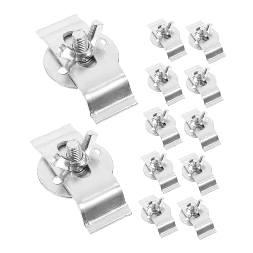 Artibetter 12 Sätze Teiliges Edelstahl Unterbau Spülbecken Befestigungsclips Set Hohe Festigkeit und Langlebig Werkzeugfreie Montage für Küchen Badezimmerwaschbecken Zuverlässige Montage und Artibetter 12 Sätze Teiliges Edelstahl Unterbau Spülbecken Befestigungsclips Set Hohe Festigkeit und Langlebig Werkzeugfreie Montage für Küchen Badezimmerwaschbecken Zuverlässige Montage und von Artibetter