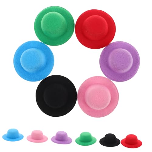 Artibetter 12 Stück Teiliges Bunte Mini Plüsch Top Hüte Kleine Formelle Hüte für DIY Basteln Puppenzubehör Partydekorationen Festlich Vielseitig Artibetter 12 Stück Teiliges Bunte Mini Plüsch Top Hüte Kleine Formelle Hüte für DIY Basteln Puppenzubehör Partydekorationen Festlich Vielseitig von Artibetter