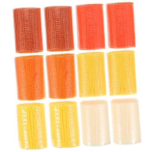 Artibetter 12stücke Häkelnadel Garn Für Teppiche Handarbeit Knüpfgarn Acrylfaser Strickgarn DIY Bastelbedarf Heimwerker Decken Kissenbezüge von Artibetter