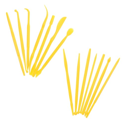 Artibetter 14 Stück Teiliges Töpferwerkzeug Set für Modellierung und Schnitzen Ergonomische Tonwerkzeuge für Anfänger und Profis für Projekte mit Lufttrocknendem Artibetter 14 Stück Teiliges Töpferwerkzeug Set für Modellierung und Schnitzen Ergonomische Tonwerkzeuge für Anfänger und Profis für Projekte mit Lufttrocknendem von Artibetter