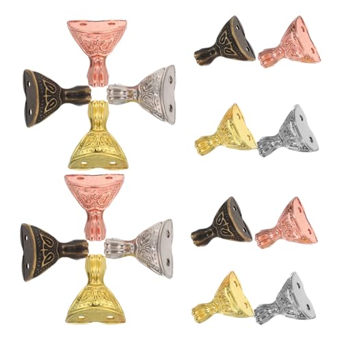 Artibetter 16 Stück Teiliges Retro Möbel Füße Metallfüße für Schrankfüße und Kommoden Vintage Stil Möbelbeine mit Kratzfestem Bodenfinish Robuste Aufbewahrungsbox Eckenschutz Beine für Artibetter 16 Stück Teiliges Retro Möbel Füße Metallfüße für Schrankfüße und Kommoden Vintage Stil Möbelbeine mit Kratzfestem Bodenfinish Robuste Aufbewahrungsbox Eckenschutz Beine für von Artibetter