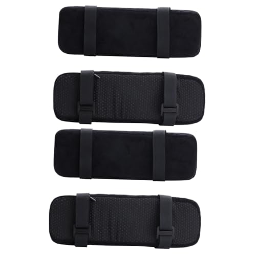 Artibetter 2 Paare Ergonomisches Armlehnenkissen aus Memory Schaum für Stühle rutschfeste Armstützen zur Schmerzlinderung und Verbesserung Sitzhaltung Beim Arbeiten oder Gaming von Artibetter
