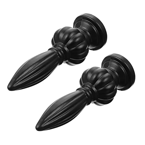 Artibetter 2 STÜCK Lampenschirm Dekoration für Stehlampe und Tischlampe Kreative Lampenabdeckungen mit Innengewinde Schwarze Aluminium Finials für Eleganten Stil Wohnräumen Artibetter 2 STÜCK Lampenschirm Dekoration für Stehlampe und Tischlampe Kreative Lampenabdeckungen mit Innengewinde Schwarze Aluminium Finials für Eleganten Stil Wohnräumen von Artibetter