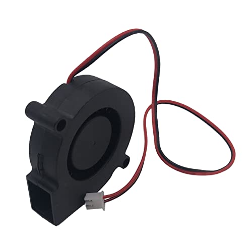 Artibetter 2 STÜCK Radial Kühlgebläse für Drucker Hydraulisches Lager Leiser Lüfter für Effektive Wärmeableitung und Einfachen Einbau Schwarz von Artibetter