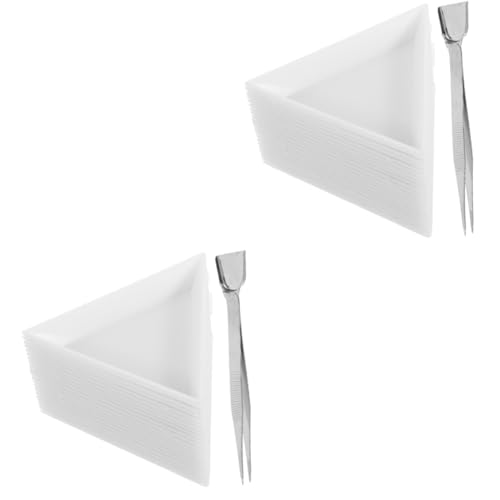 Artibetter 2 Sätze Perlen Sortier Tabletts Dreieckige Diamant Platten mit Werkzeugen für DIY Projekte Langlebig und Sicher der Anwendung von Artibetter