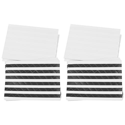 Artibetter 2 Sätze Selbstklebende Fotoecken DIY Scrapbooking Aufkleber Für Fotoalben Transparent Schwarz Einfache Anwendung Ohne Kleber Für Erinnerungsalben Und Bilderrahmen 102 Stücke * 2 von Artibetter