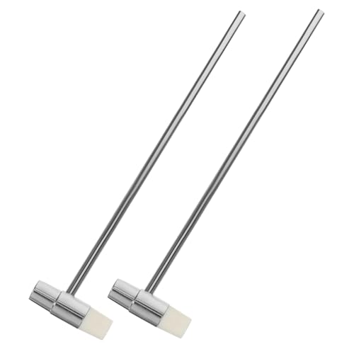 Artibetter 2 Stck Mini Metallhammer Teilig Kompakt Leicht Poliert Vielseitig Einsetzbar als Reparaturhammer für Uhren und Kleine Arbeiten Tragbar Langlebig Sichere Anwendung Feinwerkzeug von Artibetter