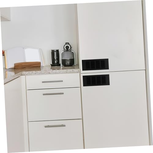 Artibetter 2 Stück Aluminiumlegierung Lüftungsgitter Rechteckige Möbel Luftventilationsabdeckung Schwarz Für Schränke Küche Badezimmer Wand Decke Robust Belüftet Artibetter 2 Stück Aluminiumlegierung Lüftungsgitter Rechteckige Möbel Luftventilationsabdeckung Schwarz Für Schränke Küche Badezimmer Wand Decke Robust Belüftet von Artibetter