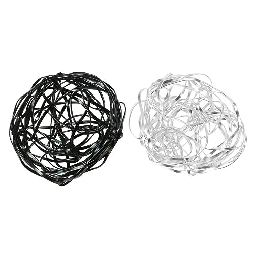 Artibetter 2 Stück Blumenkäfig Blumenfrosch für Blumenarrangements Flexible Einsatzwerkzeuge Aluminiumlegierung Selbstgemacht Blumenfixierer für Vasen und Sträuße von Artibetter
