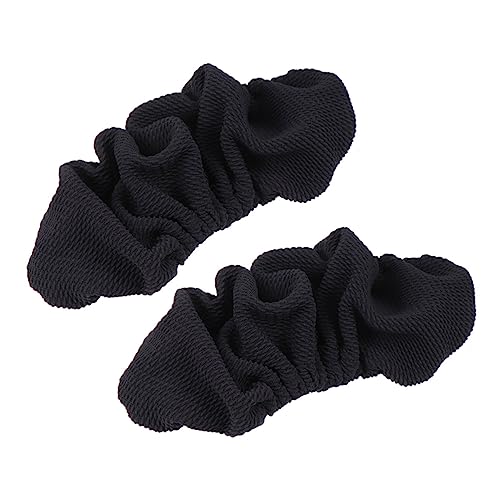 Artibetter 2 Stück Bürostuhl Armlehnenbezüge Elastisch Schwarz Armrest Pads für Optimalen Komfort Maschinenwaschbar Geeignet für Büro und Zuhause von Artibetter