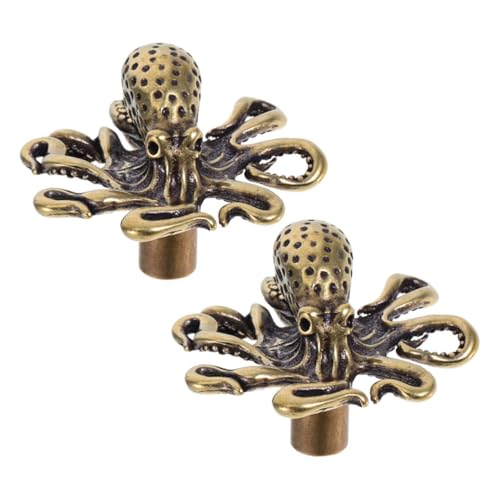 Artibetter 2 Stück Küchen Schrankgriffe Messing Vintage Türknöpfe Meerestiere Schubladen Ziehgriffe Nautisches Design für Kommode Kleiderschrank Wohnzimmer Artibetter 2 Stück Küchen Schrankgriffe Messing Vintage Türknöpfe Meerestiere Schubladen Ziehgriffe Nautisches Design für Kommode Kleiderschrank Wohnzimmer von Artibetter