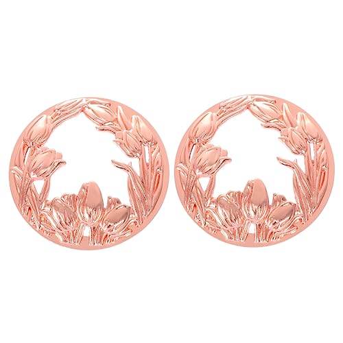 Artibetter 2 Stück Metall Kerzendeckel für Aromatherapie Winddicht Hitzesammelnd Design in Roségold für Duftkerzen und Dekoration von Artibetter