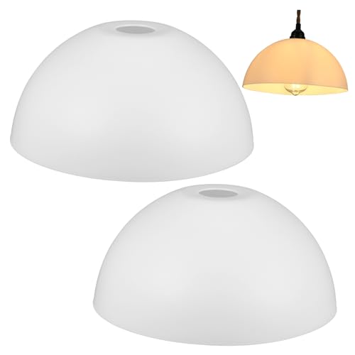 Artibetter 2 Stück Pilz Lampenschirm für Tischlampen Hochwertiger Pe Lampenschirm Installieren Geeignet für Schlafzimmer und Wohnzimmer Augenschonendes Design mit Loch von Artibetter