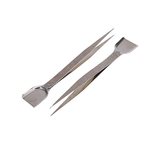Artibetter 2 Stück Schmuckwerkzeug mit Schaufel Pinzette für Diamantperlen Präzisionswerkzeug zum Auffädeln von Schmuck und Basteln für Kleine Steine und Perlen von Artibetter
