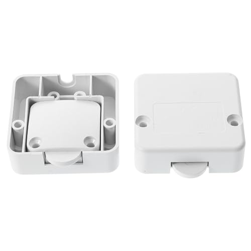 Artibetter 2 Stück Teiliges Weißer Türkontaktschalter für Schrank Hotelschrankbeleuchtung Automatischer Touch Lichtschalter mit Abdeckung Zuverlässiger Lampen touchswitch für Möbeltüren Artibetter 2 Stück Teiliges Weißer Türkontaktschalter für Schrank Hotelschrankbeleuchtung Automatischer Touch Lichtschalter mit Abdeckung Zuverlässiger Lampen touchswitch für Möbeltüren von Artibetter