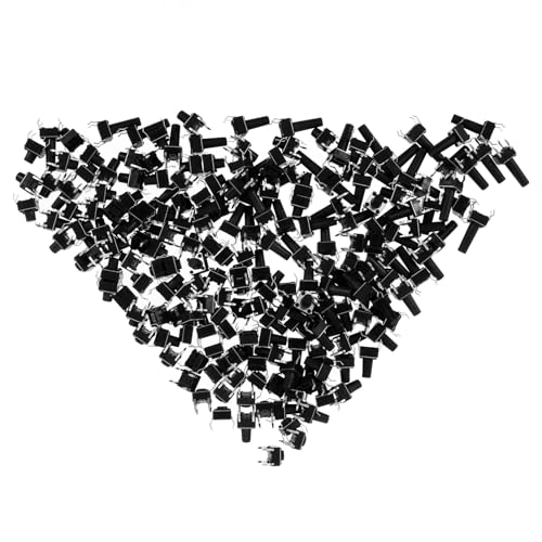 Artibetter 200 Stück Micro Tactile Push Button Schalter Sortiment Micro Momentary Switch für Breadboard Elektronik DIY Prototyping Kompakt Langlebig Vielseitig für Geräte und Industrie Artibetter 200 Stück Micro Tactile Push Button Schalter Sortiment Micro Momentary Switch für Breadboard Elektronik DIY Prototyping Kompakt Langlebig Vielseitig für Geräte und Industrie von Artibetter