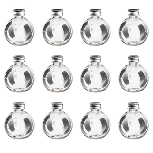 Artibetter 25 Stück Transparente Birnenförmige Flasche 150 Ml Plastik Mit Schraubverschluss Leere Befüllbare Kugelflasche Runder Glühbirnenbehälter Dekoratives Plastik Für Süßigkeiten Artibetter 25 Stück Transparente Birnenförmige Flasche 150 Ml Plastik Mit Schraubverschluss Leere Befüllbare Kugelflasche Runder Glühbirnenbehälter Dekoratives Plastik Für Süßigkeiten von Artibetter