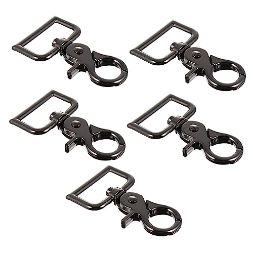 Artibetter 3 Sätze Hardware-Haken Schnappt Haustier Kragen Auslösen Karabinerhaken Klein Schließungen Schwenken Schwenkbare Auslösehaken Schlüssel Drehverschluss Zinklegierung 5 Stück * 3 von Artibetter