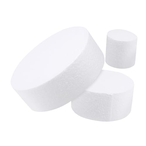 Artibetter 3 Sätze Kuchenmodellform Schaumkuchen -Dummies Schaumkuchendekor Anfänger Kuchendummies Üben Hochzeit Backen Übungswerkzeug Übe Falschen Kuchen Schaum-Dummy-Kuchen Weiß 3 Stück * 3 Artibetter 3 Sätze Kuchenmodellform Schaumkuchen -Dummies Schaumkuchendekor Anfänger Kuchendummies Üben Hochzeit Backen Übungswerkzeug Übe Falschen Kuchen Schaum-Dummy-Kuchen Weiß 3 Stück * 3 von Artibetter