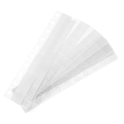 Artibetter 300 Stück Selbstklebende Haken Transparente Displaystreifen Mit Selbstklebendem Aufhängeband Selbstklebende Aufhängelaschen Klebelaschen Aufhängeanhänger Selbstklebende von Artibetter