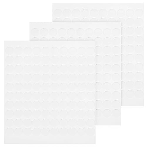 Artibetter 300pcs Double Sided Dot Aufkleber Clear Glue Point Dots Adhesive Dot Aufkleber Runde klare Ballon Aufkleber für DIY Handwerk Kunst Bürobedarf von Artibetter