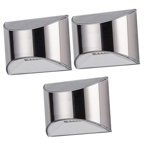 Artibetter 3st Straßenlicht Stufenlichter Im Freien Zaunlicht Im Freien Terrassenleuchten Für Den Außenbereich Wandleuchte Mit Solarsensor Außenterrassenlampe Flurbeleuchtung Silver Artibetter 3st Straßenlicht Stufenlichter Im Freien Zaunlicht Im Freien Terrassenleuchten Für Den Außenbereich Wandleuchte Mit Solarsensor Außenterrassenlampe Flurbeleuchtung Silver von Artibetter