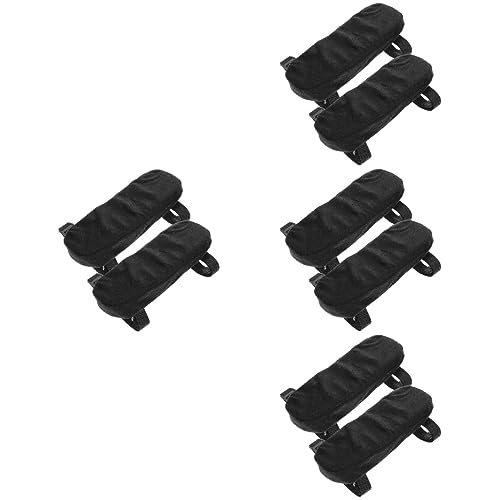 Artibetter 4 Paare Armlehnenpolster aus Memory Schaum Bequeme und Atmungsaktive Armstützen für Bürostühle und Gaming Stühle rutschfeste Unterseite Vielseitig Einsetzbar Ergonomische von Artibetter
