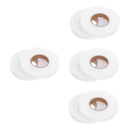 Artibetter 4 Sätze Doppelseitiges Kleberfutter Mode Doppelseitiges Klebeband Aus Stoff Saumband Für Hosen Doppelseitiges Klebeband Für Teppiche Baumwolle Weiß 2 Rollen * 4 von Artibetter
