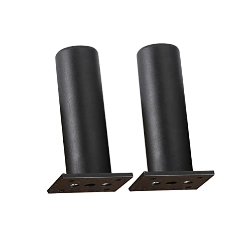 Artibetter 4 Stück Aluminium Leg Set Hohe Möbelbeine für Sofas und Stühle Verstellbare Möbelbeine Aluminiumlegierung Schwarz Leicht zu Montieren für Tische Schränke und DIY Möbel von Artibetter